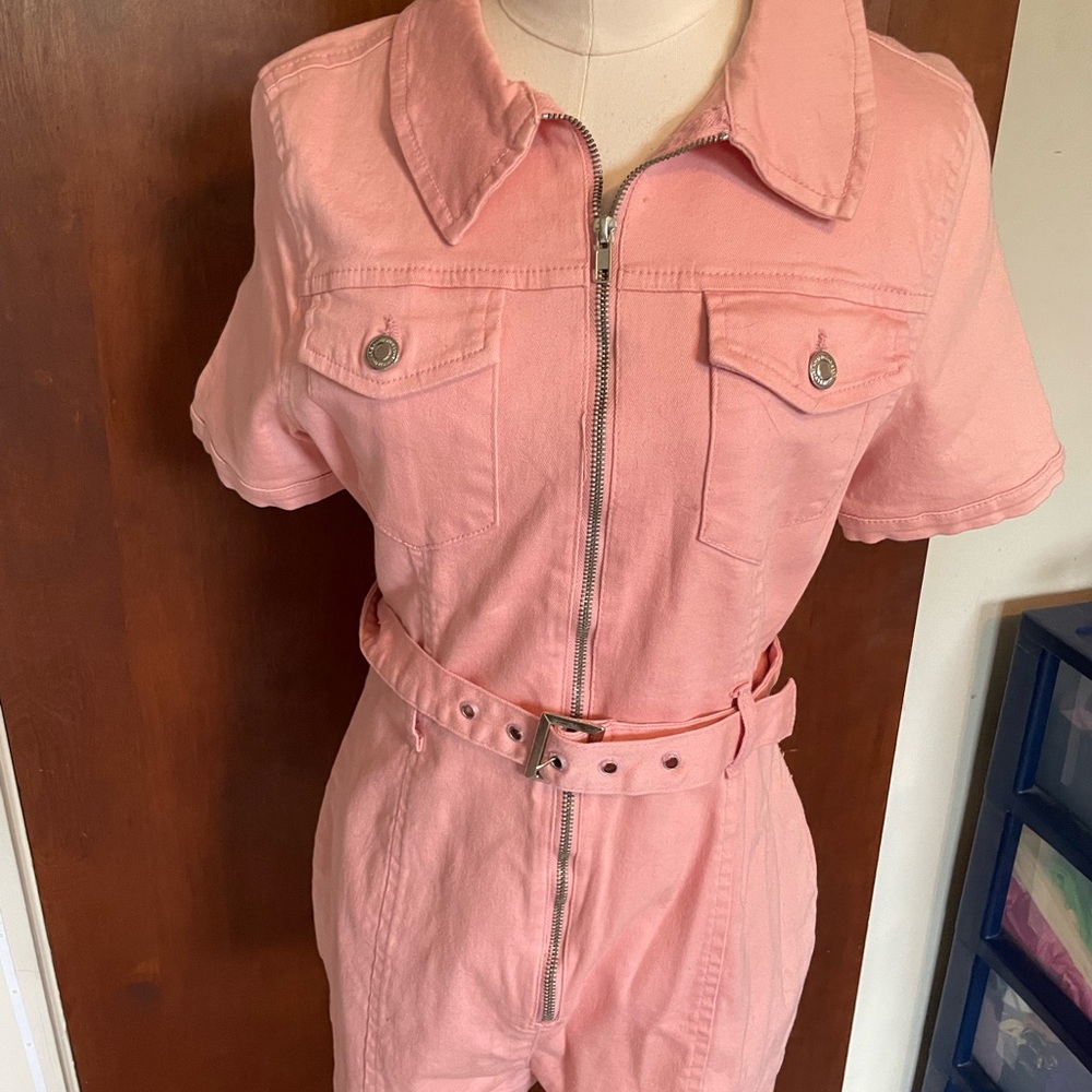 Pink Women's Jumpsuit